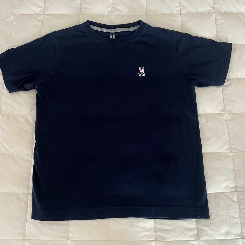 Kids NAVY Short-Sleeve Tee Psycho Bunny size 10-12